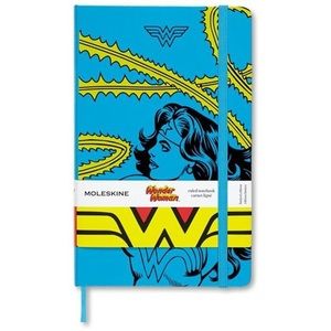 Moleskine Limited Edition Wonder Woman Notebook, Hard Cover, Large (5" x 8.25")